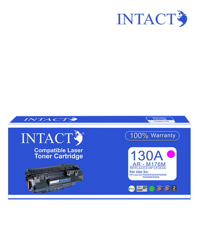 Intact Compatible with HP 130A (AR-M176M) Magenta